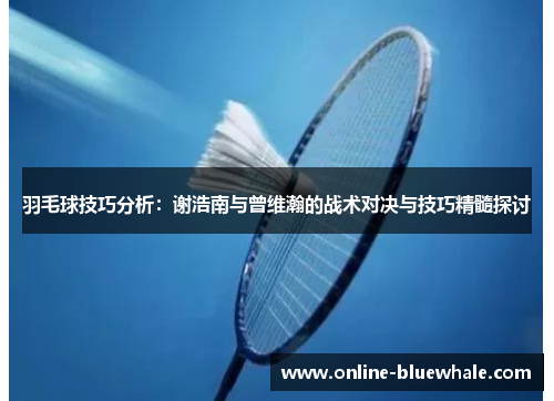 羽毛球技巧分析：谢浩南与曾维瀚的战术对决与技巧精髓探讨